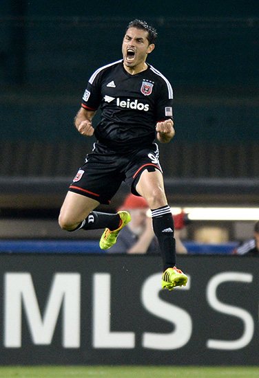 Photo of D.C. United forward Fabian Espindola.